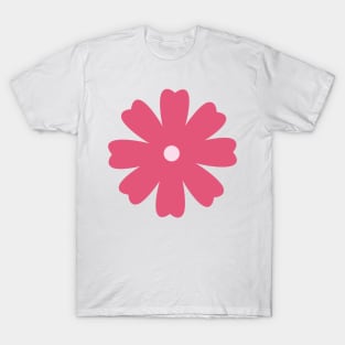 pink shirt - pink flower shirt -flower shirt -floral shirt T-Shirt